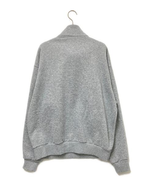 alo（アロ）alo (アロ) ハーフジップスウェット グレー サイズ:Sの古着・服飾アイテム