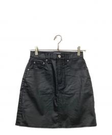 moussy（マウジー）の古着「ISKO JETHER ミニスカート」｜ブラック