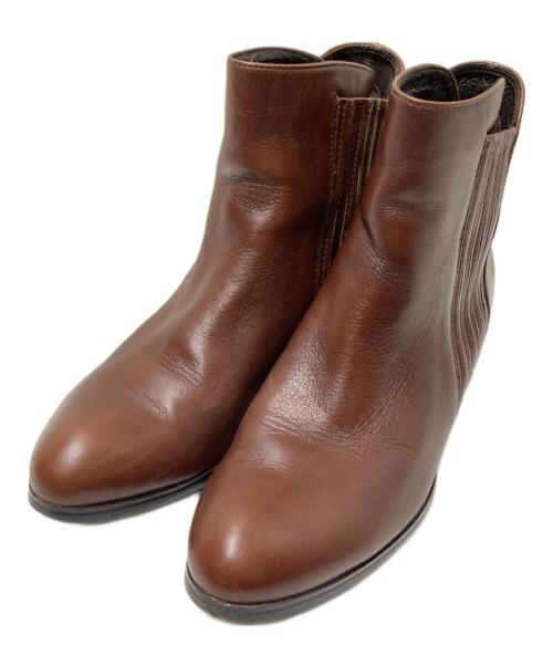 REGAL（リーガル）REGAL (リーガル) ショートブーツ ブラウン サイズ:23 1/2の古着・服飾アイテム