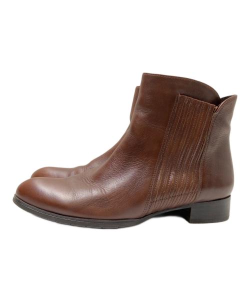 REGAL（リーガル）REGAL (リーガル) ショートブーツ ブラウン サイズ:23 1/2の古着・服飾アイテム