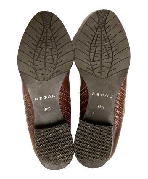 REGAL（リーガル）REGAL (リーガル) ショートブーツ ブラウン サイズ:23 1/2の古着・服飾アイテム