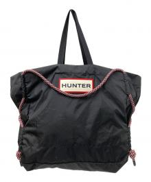 HUNTER（ハンター）の古着「トラベルリップストップビーチバッグ」｜ブラック×レッド