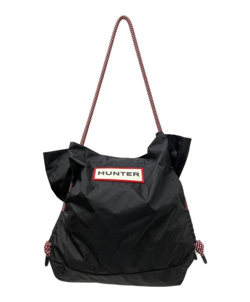 HUNTER（ハンター）HUNTER (ハンター) トラベルリップストップビーチバッグ ブラック×レッド サイズ:下記参照の古着・服飾アイテム