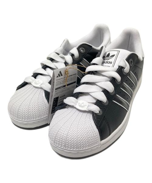 adidas（アディダス）adidas (アディダス) Superstar II Core Black Matte Silver Cloud White ブラック×ホワイト サイズ:27.5cm 未使用品の古着・服飾アイテム