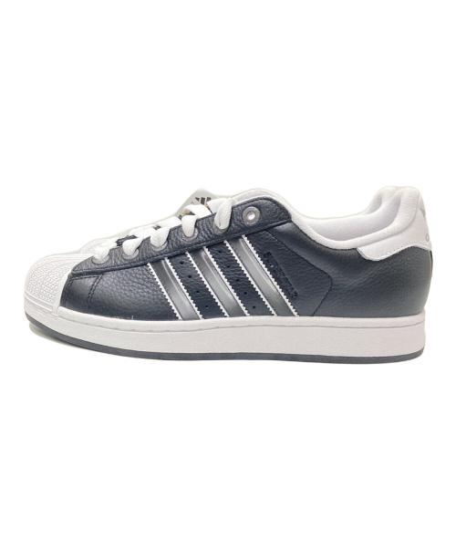 adidas（アディダス）adidas (アディダス) Superstar II Core Black Matte Silver Cloud White ブラック×ホワイト サイズ:27.5cm 未使用品の古着・服飾アイテム