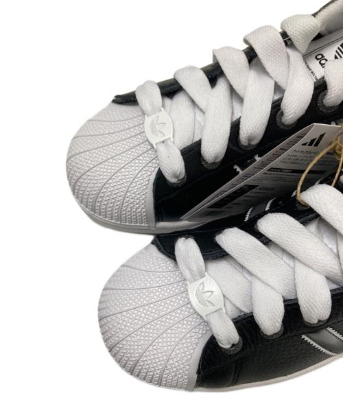 adidas（アディダス）adidas (アディダス) Superstar II Core Black Matte Silver Cloud White ブラック×ホワイト サイズ:27.5cm 未使用品の古着・服飾アイテム