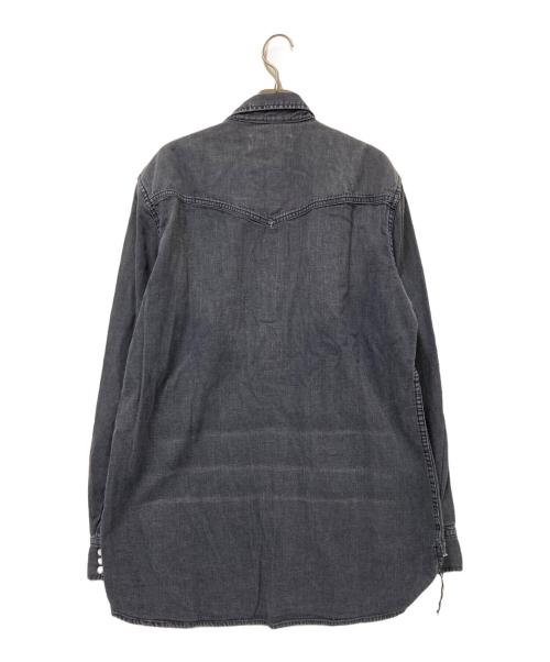 REMI RELIEF（レミレリーフ）REMI RELIEF (レミレリーフ) BEAMS (ビームス) Denim Western shirts classic Fit グレー サイズ:XXLの古着・服飾アイテム