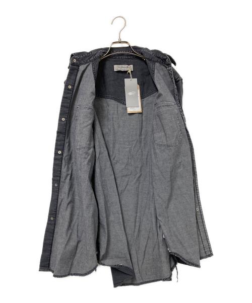 REMI RELIEF（レミレリーフ）REMI RELIEF (レミレリーフ) BEAMS (ビームス) Denim Western shirts classic Fit グレー サイズ:XXLの古着・服飾アイテム
