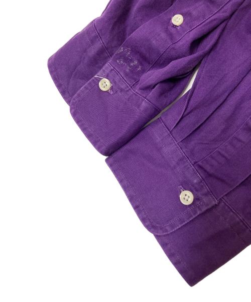 RALPH LAUREN（ラルフローレン）RALPH LAUREN (ラルフローレン) 90sボタンダウンシャツ パープル サイズ:XLの古着・服飾アイテム