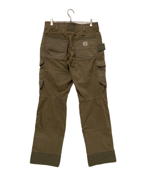 CarHartt（カーハート）CarHartt (カーハート) 切替ダブルニーパンツ オリーブ サイズ:W32×L30の古着・服飾アイテム