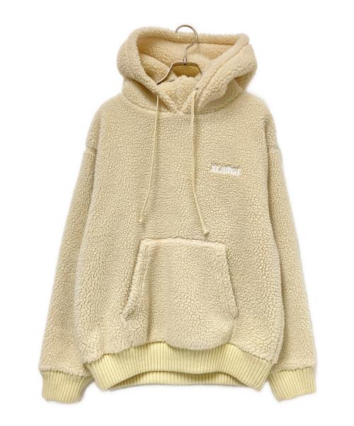 X-LARGE（エクストララージ）X-LARGE (エクストララージ) BOA FLEECE PULLOVER HOODIE ベージュ サイズ:Sの古着・服飾アイテム