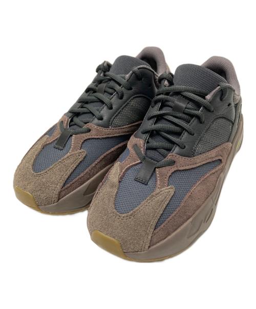 adidas（アディダス）adidas (アディダス) ローカットスニーカー グレー×ブラウン サイズ:25.０cmの古着・服飾アイテム