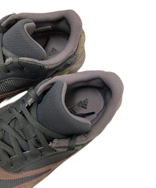 adidas（アディダス）adidas (アディダス) ローカットスニーカー グレー×ブラウン サイズ:25.０cmの古着・服飾アイテム