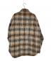 JIMWAG (ジムワッグ) チェック柄シャツジャケット ベージュ サイズ:F：4000円