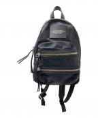MARC JACOBSマークジェイコブス）の古着「ザ バイカー ナイロン バックパック ミディアム」｜ブラック