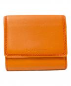 J&M DAVIDSONジェイ＆エム デヴィッドソン）の古着「FOLDING WALLET」｜オレンジ