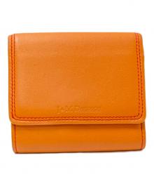 J&M DAVIDSON（ジェイ＆エム デヴィッドソン）の古着「FOLDING WALLET」｜オレンジ