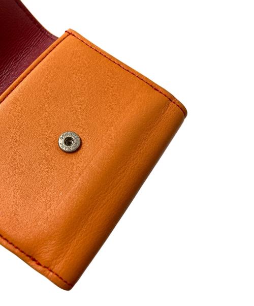 J&M DAVIDSON（ジェイ＆エム デヴィッドソン）J&M DAVIDSON (ジェイ＆エム デヴィッドソン) FOLDING WALLET オレンジ サイズ:下記参照の古着・服飾アイテム