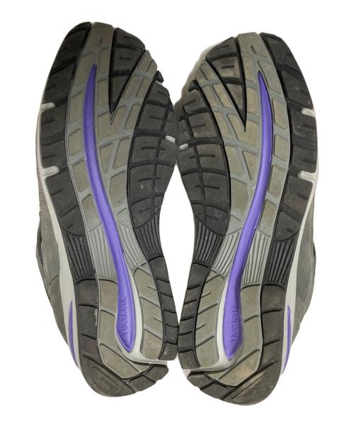NEW BALANCE（ニューバランス）NEW BALANCE (ニューバランス) 991 V2 ローカットスニーカー ブラック×パープル サイズ:7 1/2Dの古着・服飾アイテム