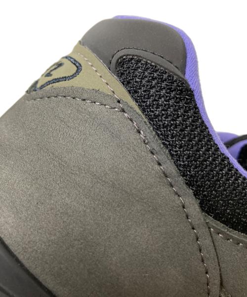 NEW BALANCE（ニューバランス）NEW BALANCE (ニューバランス) 991 V2 ローカットスニーカー ブラック×パープル サイズ:7 1/2Dの古着・服飾アイテム