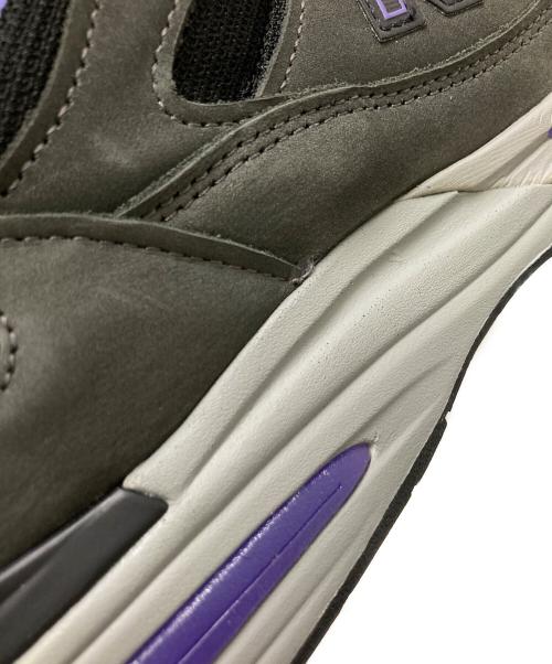 NEW BALANCE（ニューバランス）NEW BALANCE (ニューバランス) 991 V2 ローカットスニーカー ブラック×パープル サイズ:7 1/2Dの古着・服飾アイテム