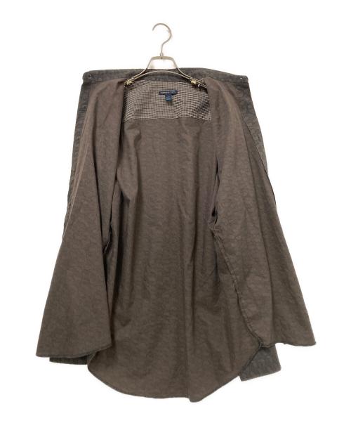 VAN HEUSEN（ヴァンヒューセン/バンヒューゼン）VAN HEUSEN (ヴァンヒューセン/バンヒューゼン) ペイズリー柄シャツ ブラウン サイズ:Lの古着・服飾アイテム