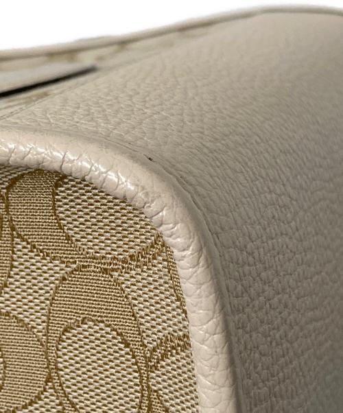 COACH（コーチ）COACH (コーチ) デンプシー 2wayトート バッグ ベージュ サイズ:下記参照の古着・服飾アイテム