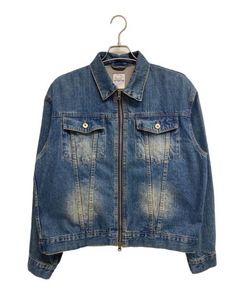 McGREGOR（マックレガー）McGREGOR (マックレガー) FREAK'S STORE (フリークスストア) ジップアップデニムジャケット インディゴ サイズ:Lの古着・服飾アイテム