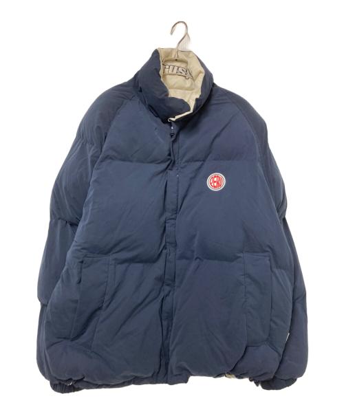 PERUSHU（ペルーシュ）PERUSHU (ペルーシュ) リバーシブル中綿ジャケット ネイビー×アイボリー サイズ:Mの古着・服飾アイテム
