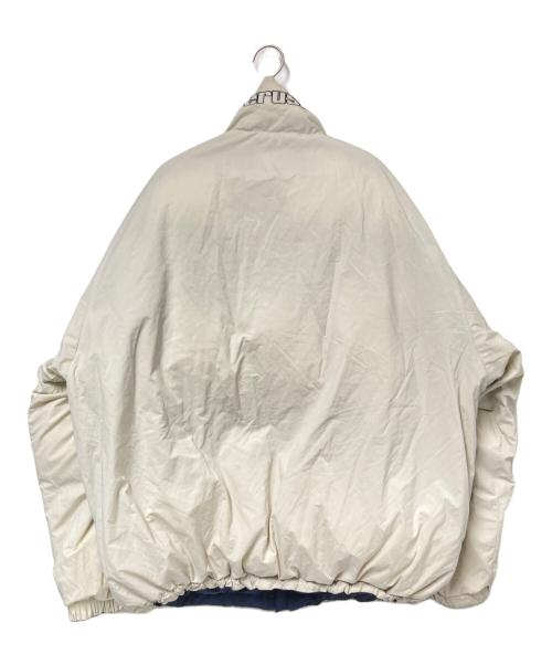 PERUSHU（ペルーシュ）PERUSHU (ペルーシュ) リバーシブル中綿ジャケット ネイビー×アイボリー サイズ:Mの古着・服飾アイテム