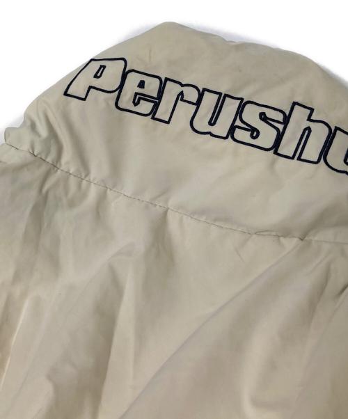 PERUSHU（ペルーシュ）PERUSHU (ペルーシュ) リバーシブル中綿ジャケット ネイビー×アイボリー サイズ:Mの古着・服飾アイテム