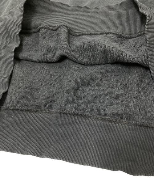 MM6 Maison Margiela（エムエムシックスメゾンマルジェラ）MM6 Maison Margiela (エムエムシックスメゾンマルジェラ) ロゴプリント クルーネックスウェット ブラック サイズ:Lの古着・服飾アイテム