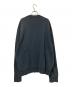 MM6 Maison Margiela (エムエムシックスメゾンマルジェラ) ロゴプリント クルーネックスウェット ブラック サイズ:L：20000円