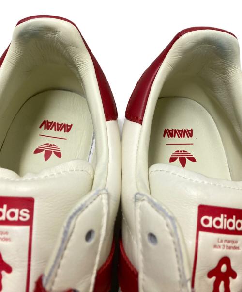 adidas（アディダス）adidas (アディダス) Avavav (アヴァヴァヴ) Superfinger Superstar レッド×ホワイト サイズ:26.0cmの古着・服飾アイテム