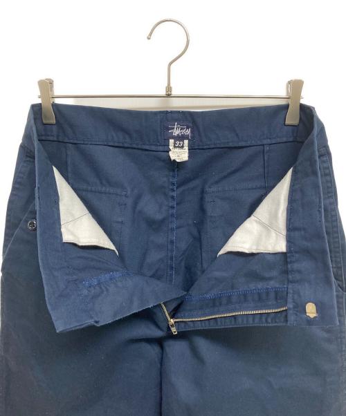 stussy（ステューシー）stussy (ステューシー) 90sワークパンツ ネイビー サイズ:33の古着・服飾アイテム