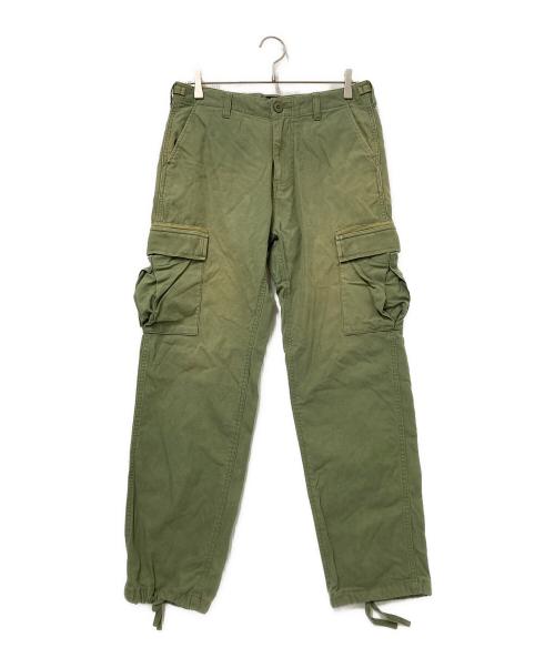 stussy（ステューシー）stussy (ステューシー) カーゴパンツ グリーン サイズ:30の古着・服飾アイテム