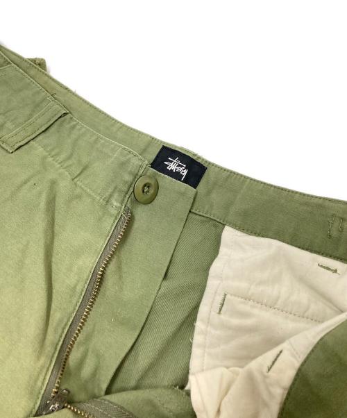 stussy（ステューシー）stussy (ステューシー) カーゴパンツ グリーン サイズ:30の古着・服飾アイテム