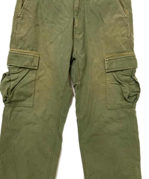 stussy（ステューシー）stussy (ステューシー) カーゴパンツ グリーン サイズ:30の古着・服飾アイテム