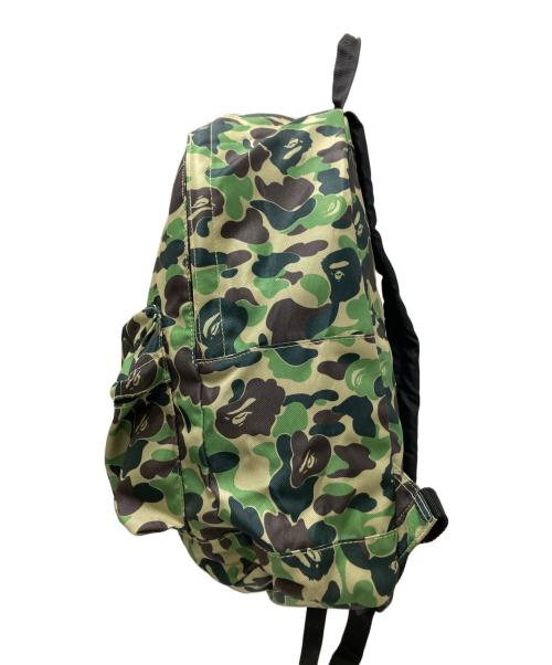 BAPE BY A BATHING APE（ベイプバイアベイシングエイプ）BAPE BY A BATHING APE (ベイプバイアベイシングエイプ) リュック グリーン サイズ:下記参照の古着・服飾アイテム