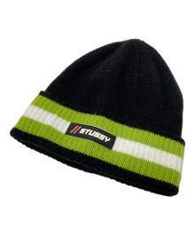 stussy（ステューシー）の古着「ニットキャップ」｜グリーン×ブラック
