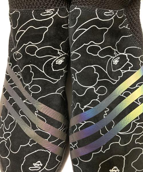 adidas（アディダス）adidas (アディダス) A BATHING APE (アベイシングエイプ) 3ST.002 BAPE A グレー×ブラック サイズ:29.0cmの古着・服飾アイテム
