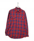L.L.Beanエルエルビーン）の古着「80s-90s チェックフランネルシャツ」｜レッド