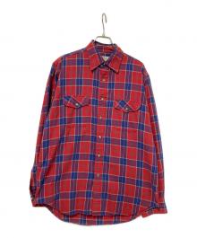 L.L.Bean（エルエルビーン）の古着「80s-90s チェックフランネルシャツ」｜レッド