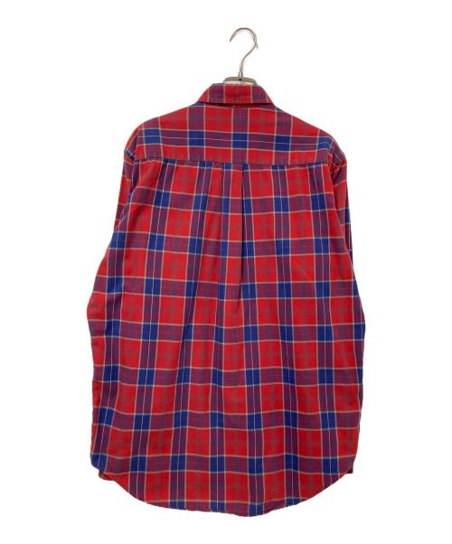 L.L.Bean（エルエルビーン）L.L.Bean (エルエルビーン) 80s-90s チェックフランネルシャツ レッド サイズ:Mの古着・服飾アイテム