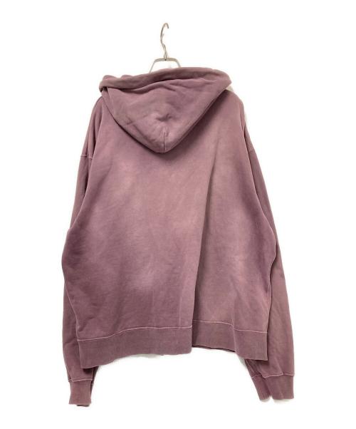 BEAMS（ビームス）BEAMS (ビームス) ヴィンテージライク フェード ダブルジップフーディ パープル サイズ:XLの古着・服飾アイテム