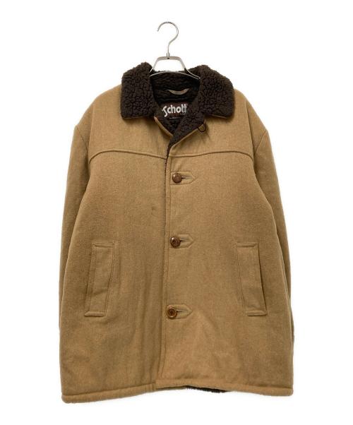 Schott（ショット）Schott (ショット) 裏地ボアランチコート ベージュ サイズ:40の古着・服飾アイテム