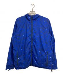 stussy（ステューシー）の古着「総柄フーデットジャケット」｜ブルー