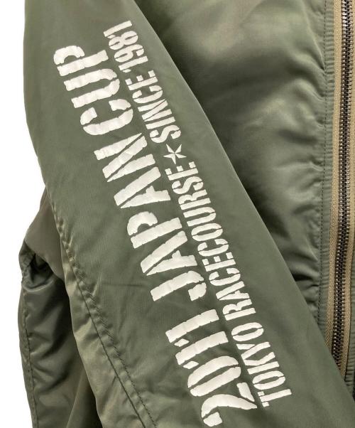 BUZZ RICKSON'S（バズリクソンズ）Buzz Rickson's (バズリクソンズ) MA-1ジャケット グリーン サイズ: Lの古着・服飾アイテム