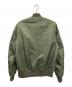 Buzz Rickson's (バズリクソンズ) MA-1ジャケット グリーン サイズ: L：15000円