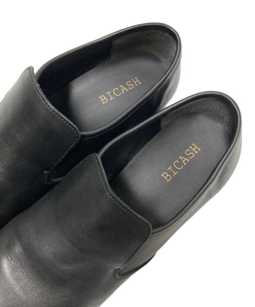BICASH（BICASH）BICASH (BICASH) オペラスリッポン ブラック サイズ:44の古着・服飾アイテム